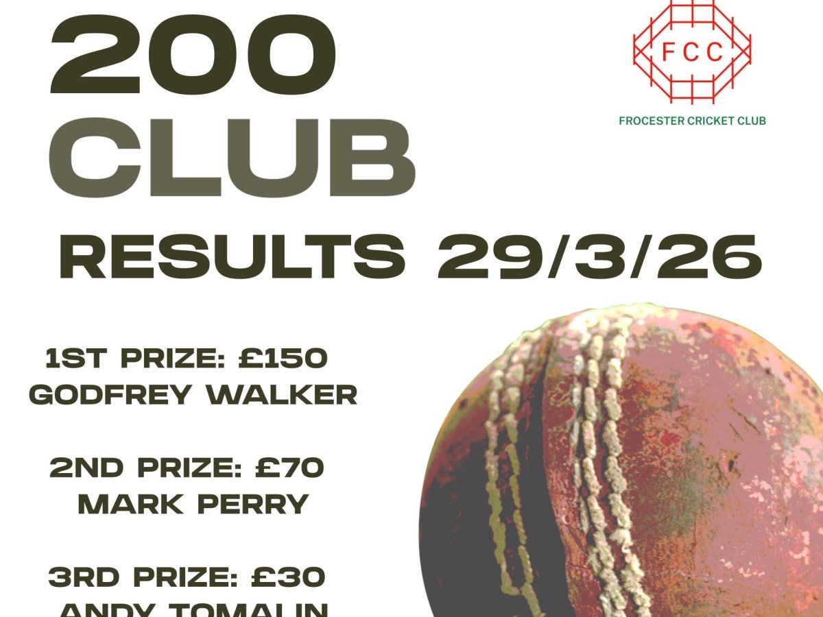 200 Club –&nbsp;March